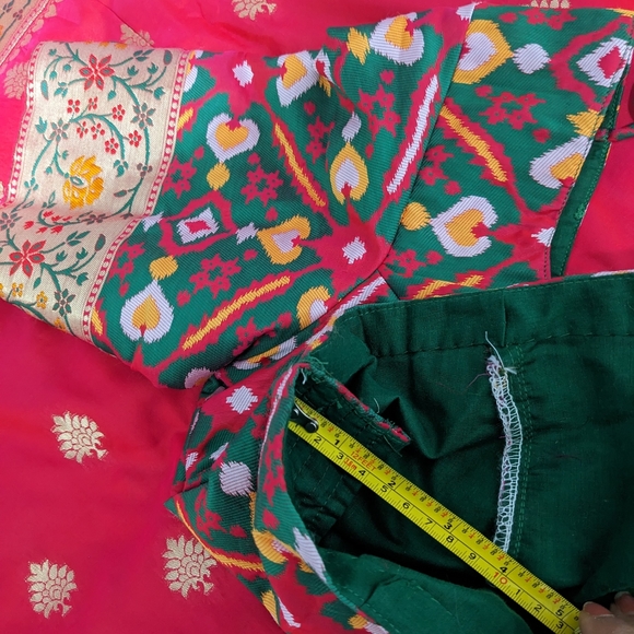 Beautiful indian silk saree -like new! - Picture 5 of 10